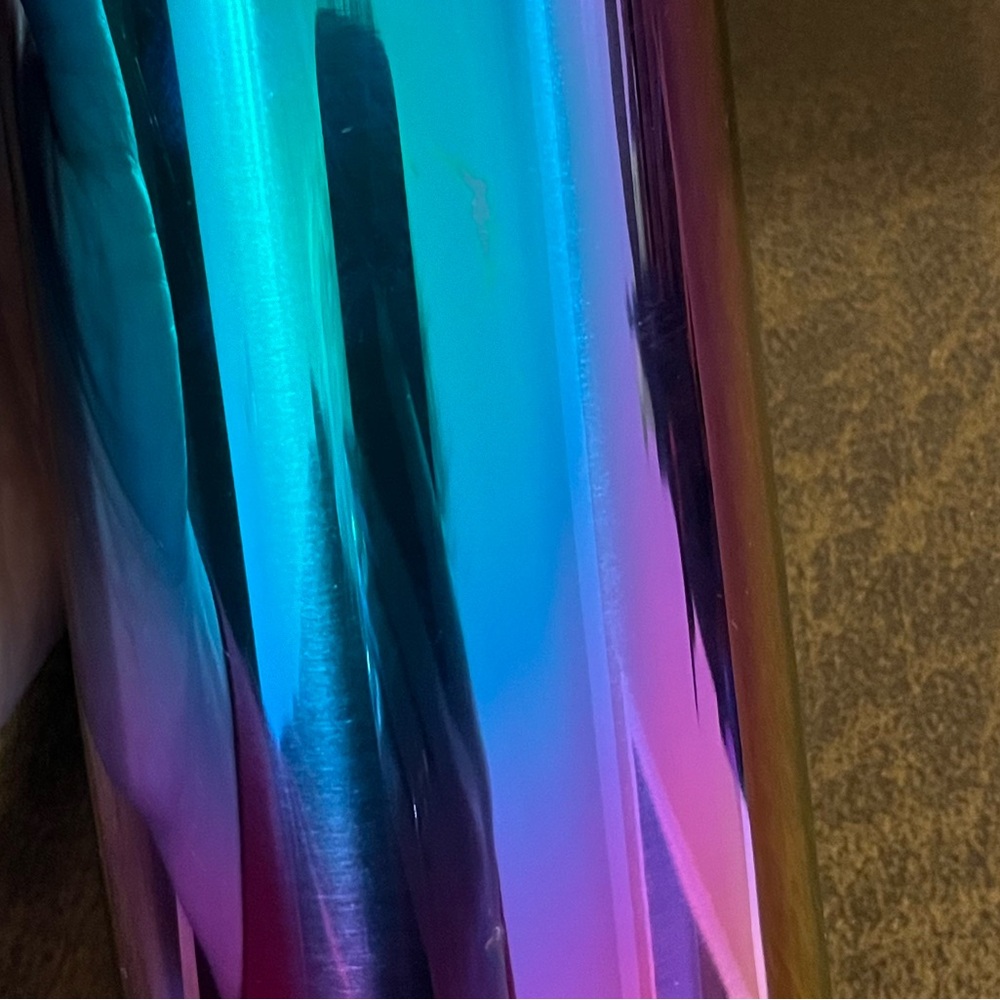 Starbucks Iridescent Rainbow Stainless Steel Travel Tumbler with Black Lid - Picture 7 of 11